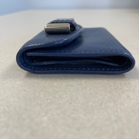 CHLOE Lily Trifold Wallet - Capri Blue - Preowned - Picture 4 of 13